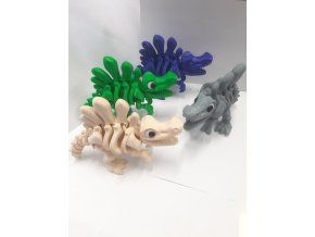Spinosaurus dinosaur dekorace 3D tisk PLA/PetG