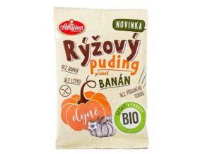 Rýžový puding s příchutí dýně a banánu Amylon BIO