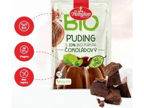 Puding čokoládový 40g AMYLON BIO
