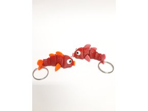 Přívěsek na klíče ryba petG