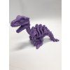 Velociraptor dinosaurus kostra max dekorace 3D tisk