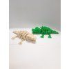 Krokodýl kostra dekorace 3D tisk PLA/PetG