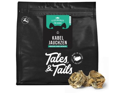 PŘÍRODNÍ PAMLSKY PRO PSY TALES & TAILS TRESKA 150g