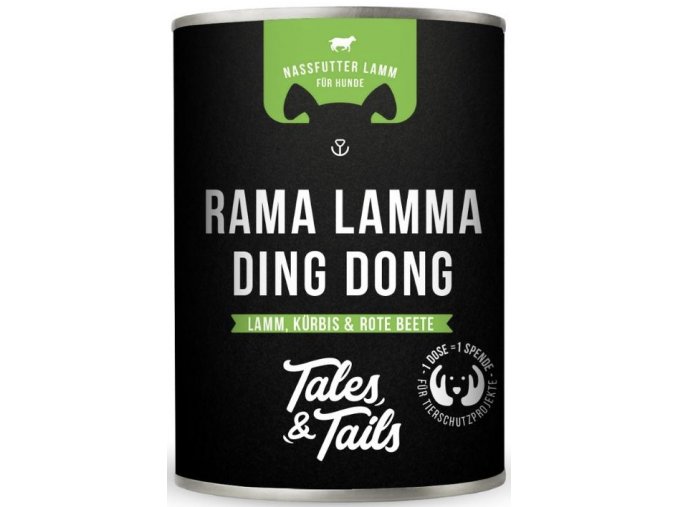 Tales Tails konzerva pro psy jehneci maso