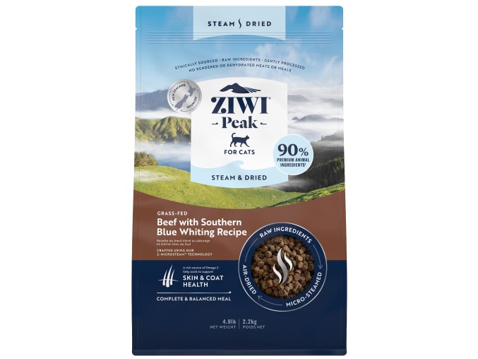 ZIWI Peak hovezi maso pro kocky 2.2kg