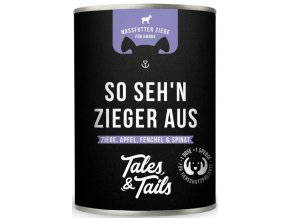 Tales Tails konzerva pro psy kozi maso