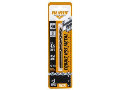vrtak do kovu kobalt hss 5 mm