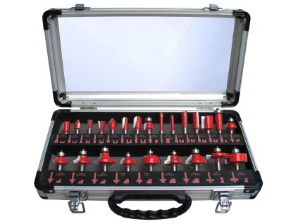 61658 frezy tvarove do dreva s sk platky sada 24ks