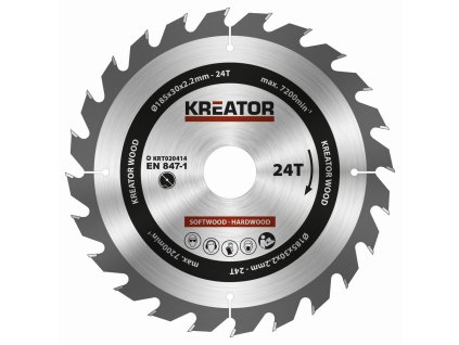 38120 krt020414 pilovy kotouc na drevo 185mm 24t