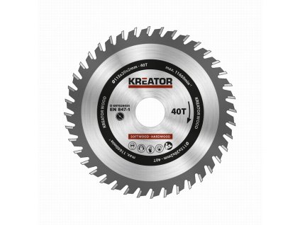 41577 krt020435 pilovy kotouc na drevo 115mm 40t