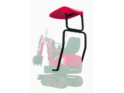 136487 strecha pro pasovy minibagr