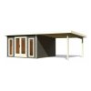 127620 dreveny domek karibu radeburg 3 pristavek 330 cm 31487 terragrau lg3938