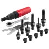 104751 2 nastavec nytovaci na vrtacku t combo sada pro matice m3 m12 i trh nyty 2 4 6 4mm crmov