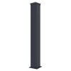 135797 sloupek g21 pro plotove pole 10x89 cm s patkou antracitovy