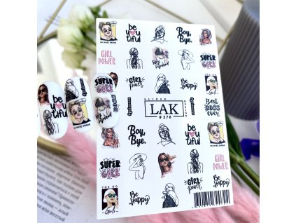 Wassersticker LAK Slider - #276