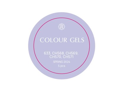 Sticker für Präsentationsdisplay COLOR GEL FRÜHLING 2024