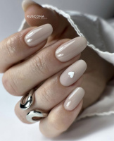  mléčné gelové nehty