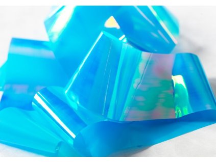 mirror foil blue