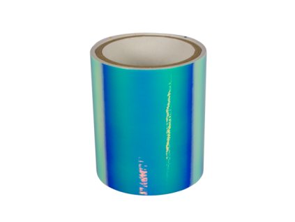 white iridescent mirror