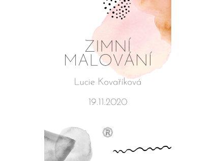 ZIMNÍ MALOVÁNÍ - Lucie Kovaříková 19.11.2020