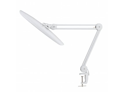 Stolní led lampa Glamora bílá