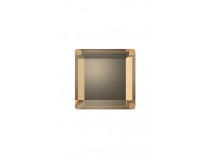 Square Golden Shadow 6 mm Swarovski