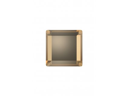 Square Golden Shadow 4 mm Swarovski