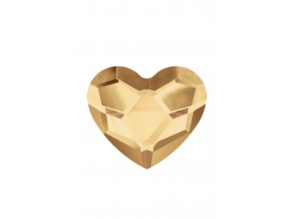 Heart Golden Shadow 6 mm Swarovski