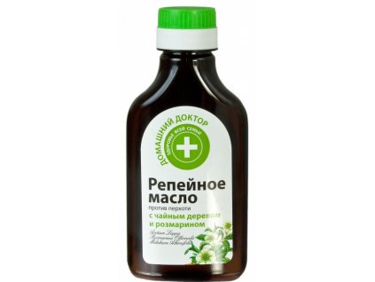Lopuchový olej s čajovníkem a rozmarýnem D.D. 100ml