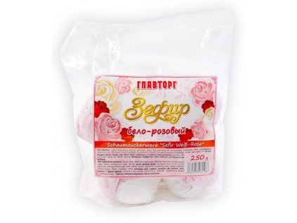 Zefír bílo-růžový Glavtorg 250g