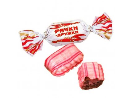 RAČKY DRUŽKI s čokoládovou a ořechovou náplní