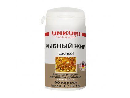 Rybí olej Unkuri 60 kapslí