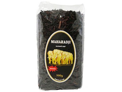Černý sypaný čaj Maharadji 500g
