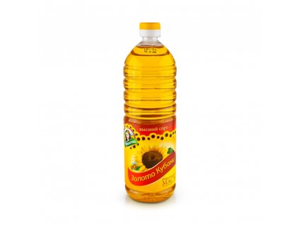 Nerafinovaný slunečnicový olej Kubanochka 1L
