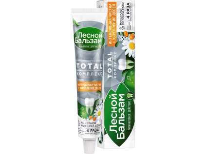 Intenzivní zubní pasta čištění + posilování dásní Lesnoj balzam 75ml