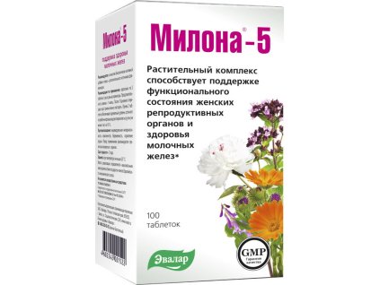 Tablety pro ženy Milona-5 Evalar 100 tablet