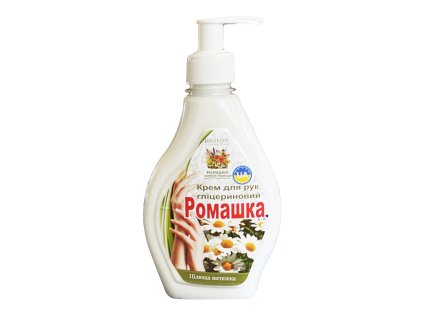Glycerinový krém na ruce heřmánek Bioton 350ml