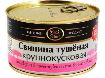 Dušené vepřové maso Best Time 400g