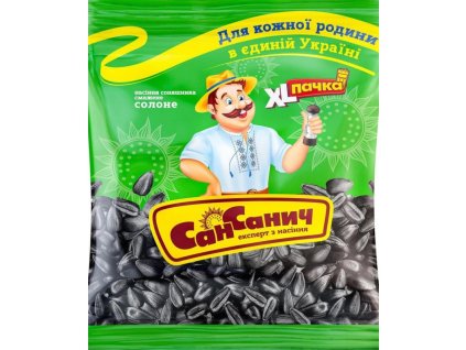 Slunečnicová semínka pražená solená San Sanyč XL 150g