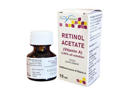 Retinol acetate Vitamin A 10ml