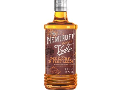 Vodka Nemiroff Honey Peper 0,7L Alk.40%