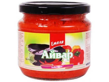 Sauce aux poivrons et aubergines Ajvar 350g 42600072402