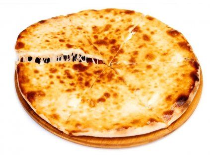 Chačapuri s 3 druhy sýrů