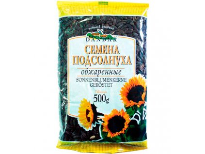 Slunečnicová semínka pražená Dandar 500g