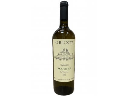 Bílé suché víno Rkatsiteli Gruzie 0,75L Alk.12%
