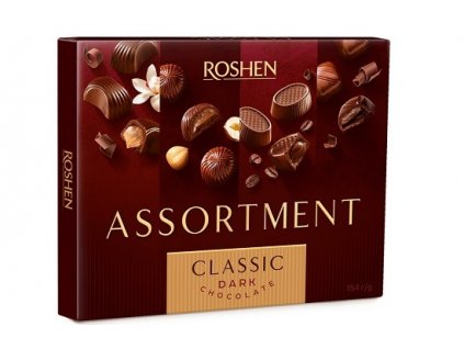 Bonboniéra Assortment hořká čokoláda Roshen 145g