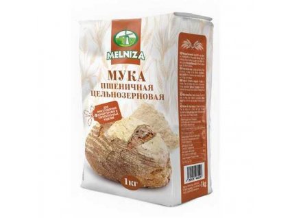 harina de trigo integral 8x1kg melniza