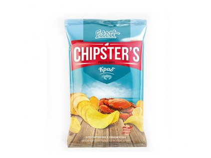 Chipsy s krabem Chipsters 60g