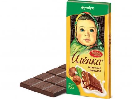 Alenka mléčná čokoláda s lískovými oříšky 90g