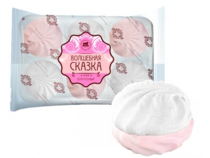Zefír bilo-růžový Volšebnaja skazka 310g